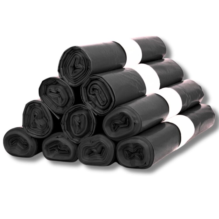 Müllsäcke 120L - STANDARD - Typ 60, schwarz, á25 Rolle